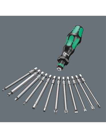 Wera 60 KK %separator% 17 pièces tournevis porte-embouts compact professionnel 2