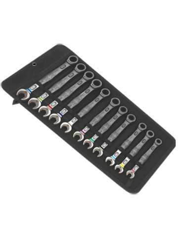 WERA 6000 Joker 11 Set 1 Jeu de clés mixtes à cliquet, 11 pièces