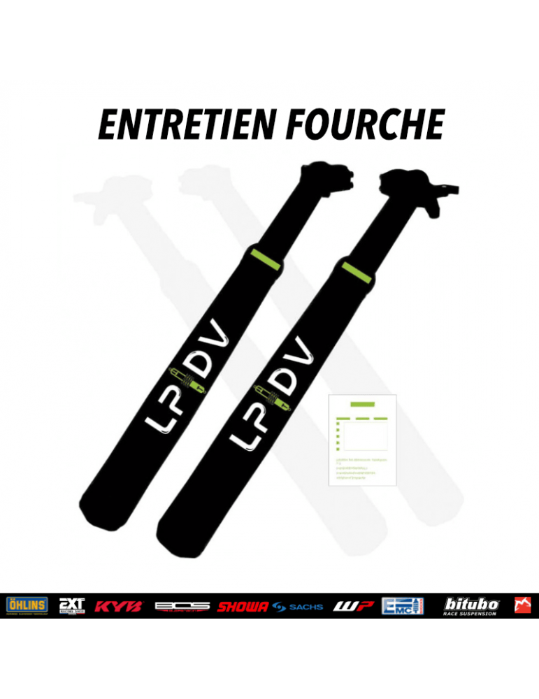 Entretien fourche moto