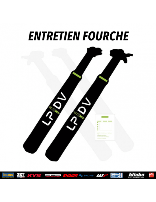 Entretien fourche moto