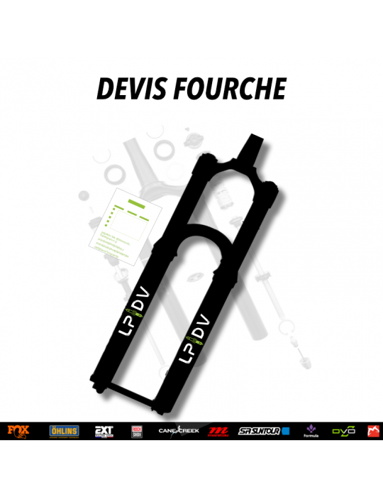 Devis fourche VTT