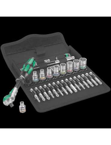 WERA 8100 SA 9 Jeu cliquet Zyklop Speed à carré %separator% Impérial