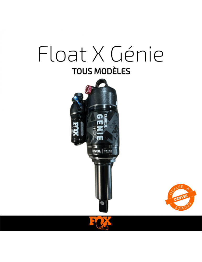 Entretien amortisseur FOX Float X Génie