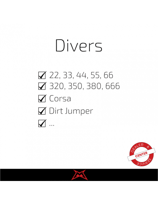 Service MARZOCCHI | fourches divers modèles | Entretien & préparation