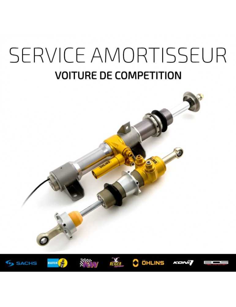 Entretien amortisseur voiture compétition - préparation