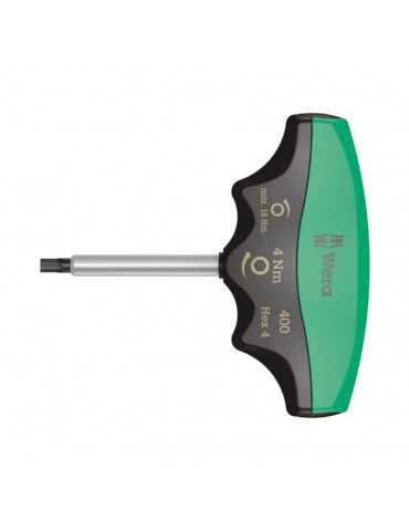 Clé Allen 4 mm %separator% Wera %separator% avec indicateur de couple 4 Nm