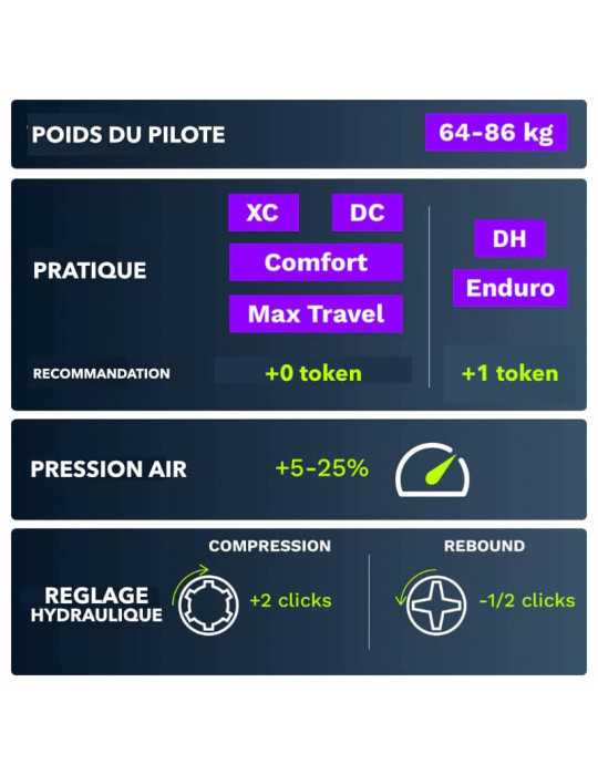 Préparation fourche VTT TRUTUNE FLOW