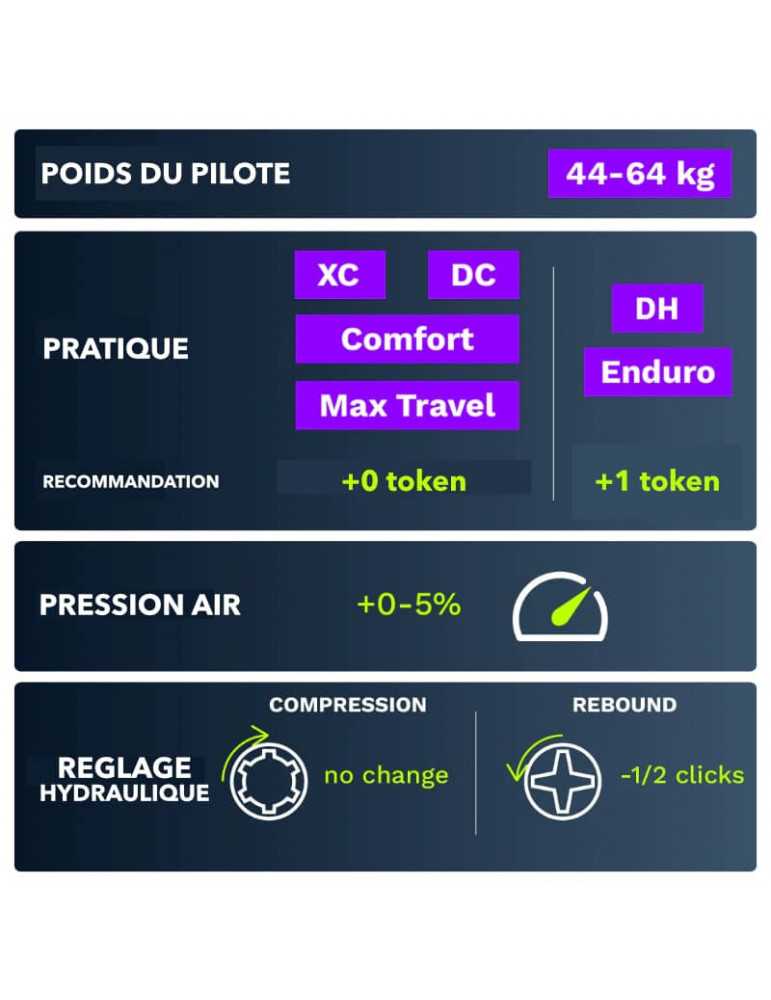 Préparation fourche VTT TRUTUNE FLOW