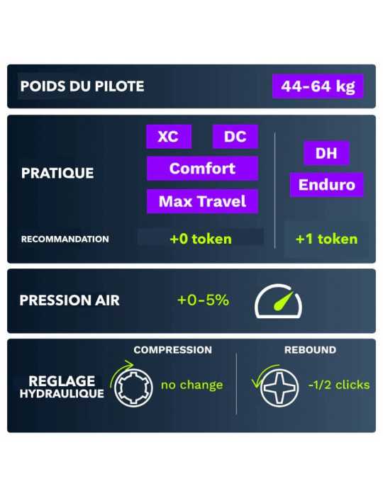 Préparation fourche VTT TRUTUNE FLOW