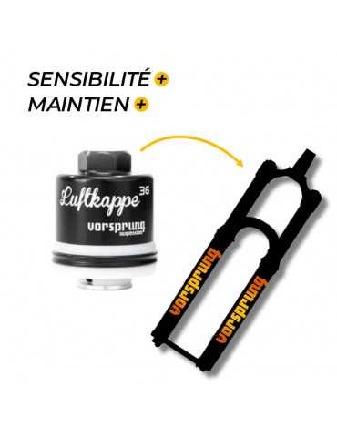 Préparation Fourche VTT Vorsprung LUFTKAPPE